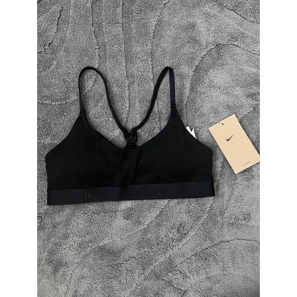 NEW Nike Sports Bra For Girls Black Size Medium